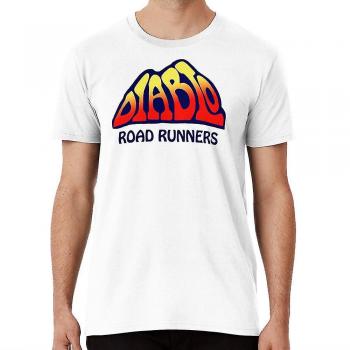 Diablo Road Runners Camiseta Blanco XXL con Estilo Geek