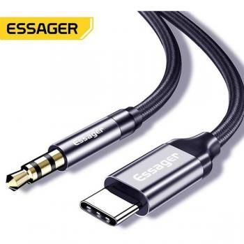 Essager USB Typ C auf 3,5 mm Klinke AUX Kabel für Samsung und Xiaomi