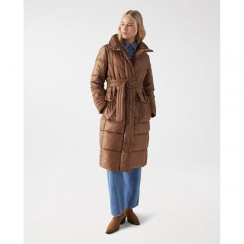 Women's Clothing Parkas and Coats Salsa Jeans Coat 21006880 Brown