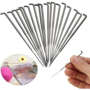 10 Agujas de Fieltro para DIY Principiantes S/M/L