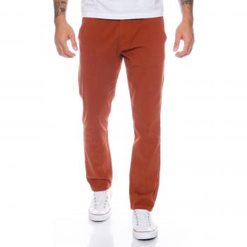 Herrenrock Creek Chinos – Terracotta Design, Regular Fit, 36/34, RC‑390