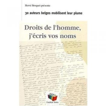 Droits de l'homme, j'écris vos noms