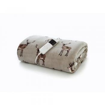 HeatHaven 140x180cm Mocha Plush Warmth