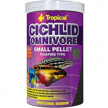 Cíclido Tropical 90g Omnívoro Pellet Pequeño