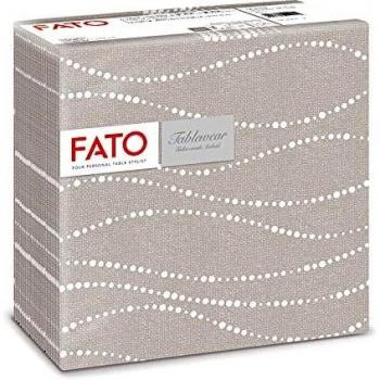 Fato Tovaglioli Carta Perla/Tortora 50 pezzi 40x40 cm