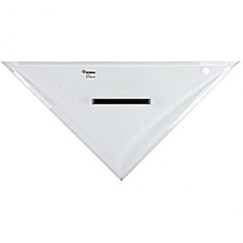 Geodreieck Anlegedreieck 324mm transparent