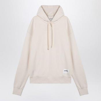Men’s Beige Jil Sander Logo Sweatshirt – L