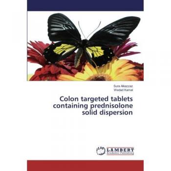 Colon targeted tablets containing prednisolone solid dispersion