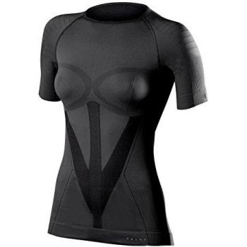 FALKE Women’s XL Blockcolour Warm Top in Black