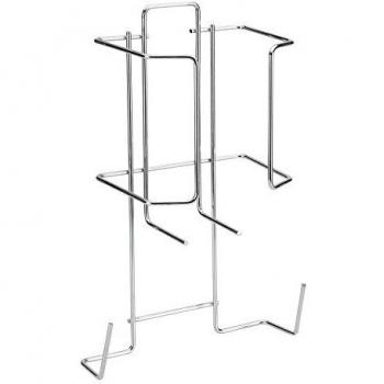 Metaltex Blitz Ironing Station Holder, Silver, 30cm