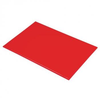 Hygiplas 45x30cm Red Chopping Board for Raw Meat