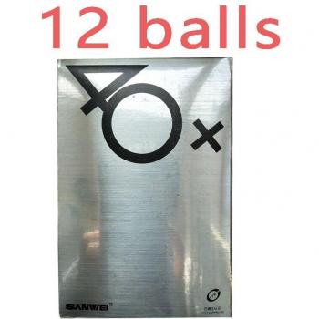 Sanwei Bi-Color Plastic Ping Pong Balls