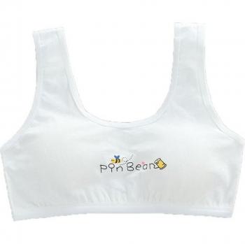 Cotton Layered Crop Top Bra