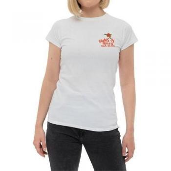 Girls’ GNR “Lies, Lies, Lies” White Graphic Top