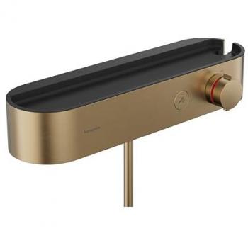 Mitigeur thermostatique de douche Hansgrohe ShowerTablet Select 24360140 en bronze brossé