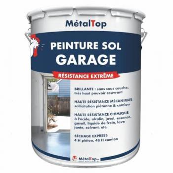 Peinture Sol Garage – Gris Anthracite – MétalTop – RAL 7016 – Pot 15 L