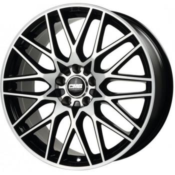C25 Diamant Schwarz Glanz 8,5 ×19 mm ET40 5/114,3 Alufelge