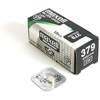 Seiko 379 SR521SW SR63 1.5V Silver Oxide Watch Battery