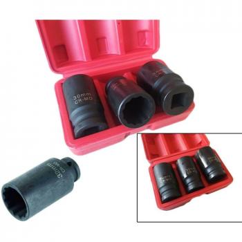 Juego de Casquillos de Impacto 3 Piezas 3/4 (30-36mm)