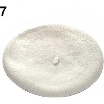 Women’s Pure Color Wool Beret Hat