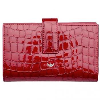 Golden Head Cayenne RFID Leather Wallet 15.5 cm Ruby