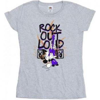 Rock Out Loud Mickey Mouse T-Shirt für Damen XL