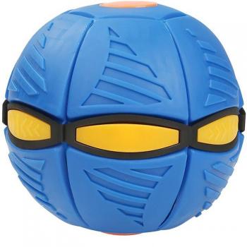 Pelota rebotadora brillante con forma de platillo volador, juguete para exteriores