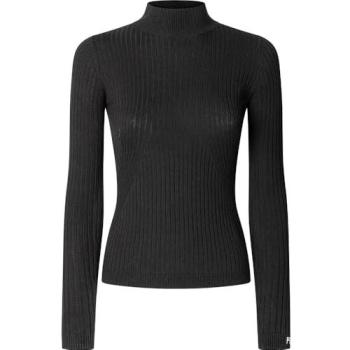 Damenpullover Carla Perkins (S) – Pepe Jeans – Schwarzer Baumwoll-Style