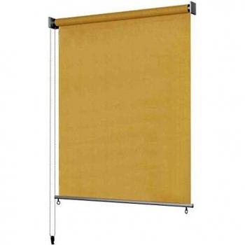 Outdoor Roller Blind 55.1x90.6 Cream