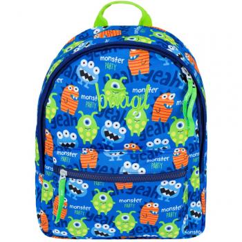 BAAGL Blau Monster Backpack