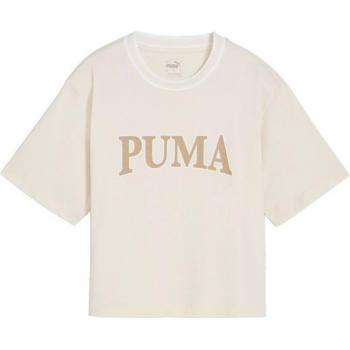 Puma Squad T-Shirt Bianca per Donna