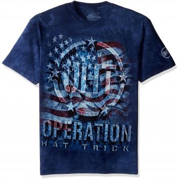 The Mountain Unisex Erwachsene Größe 4XL OHT Inner Spirit Flag T-Shirt