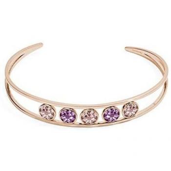 Brosway Symphonia Frauenarmband – Edelstahldesign mit pinken BYM27 Kristallen