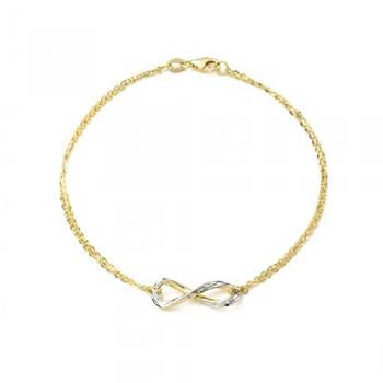 Amor Goldarmband »Infinity/Unendlichkeitsschleife, 2014324«