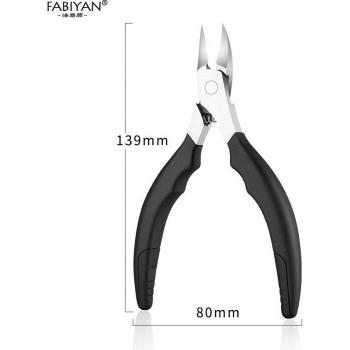 Coupe-ongles pédicure inox robuste