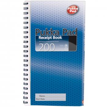 Pukka Pad NCR Duplicate Receipt Book 152x280mm