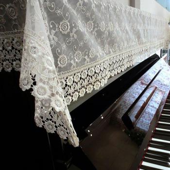 Proud Rose Embroidered Piano Dust Cover 90x180cm