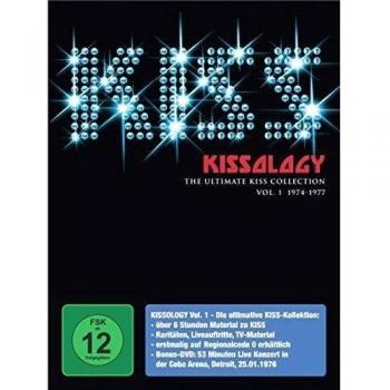 Kissology The Ultimate Kiss Collection Volume 1 1974-1979 DVD