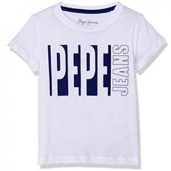 Pepe Jeans Sacha Jeans Garçon, Blanc, 9-10 Ans