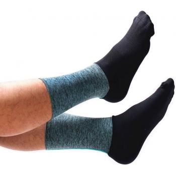 Calcetines de ciclismo para hombre, antideslizantes, de lana suave, absorción de humedad, aptos para baloncesto y escalada en roca