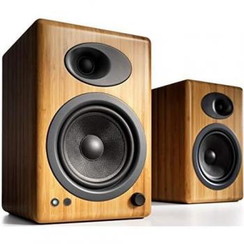 Audioengine A5+ Classic Enceintes d'étagère avec amplificateur analogique