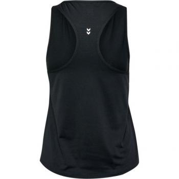 Top Hummel Mt Aura Mesh Nera Senza Maniche L