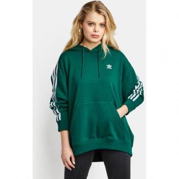 Adidas Sudadera Adicolor Classics 3 Rayas Mujer Verde Talla S