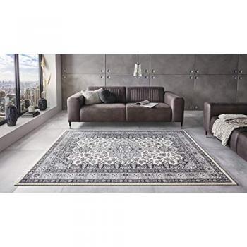 Grey Tabriz Parun Retro Polypropylene Rug – 200 x 290 cm