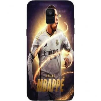 Fundas de silicona Samsung Galaxy A5 2018 “Kylian Mbappé” – Real Madrid en color negro