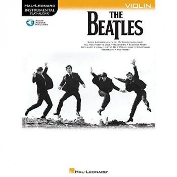 Instrumental Play-Along the Beatles Violin (Book/Audio Online
