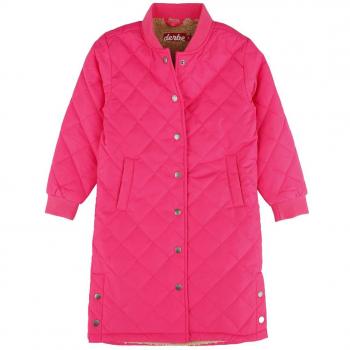 Derbe Winterjacke Quiltby für Damen in Pink