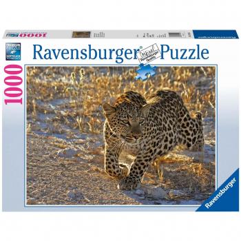Puzzle da 1000 pezzi con leopardo delle nevi di Ravensburger per adulti con stampa di alta qualità