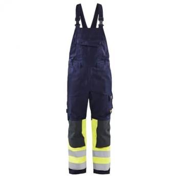 Salopette 2607 Multinorme Blu Marina e Giallo Fluorescente