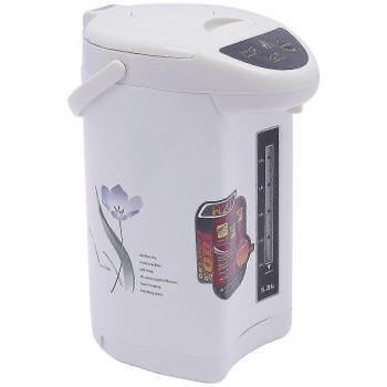 Boîte à eau chaude Thermopot 4 L, inox blanc, 38×20 cm